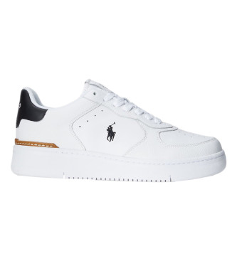 Polo Ralph Lauren Sneaker Court in pelle bianca