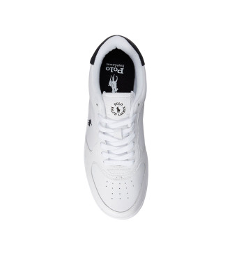 Polo Ralph Lauren Sneaker Court in pelle bianca