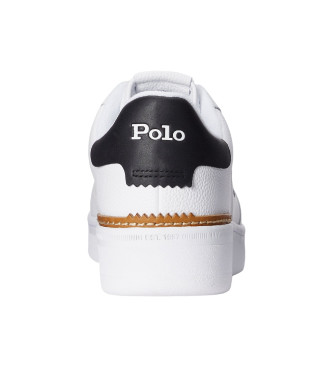 Polo Ralph Lauren Sneaker Court in pelle bianca