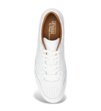 Polo Ralph Lauren Baskets en cuir Court blanc