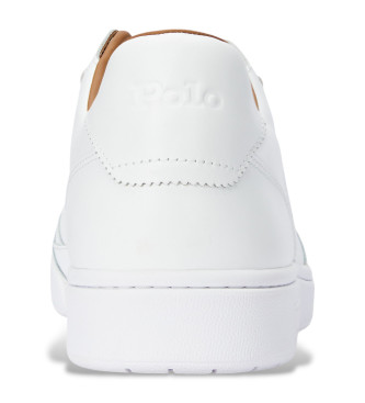 Polo Ralph Lauren Baskets en cuir Court blanc