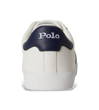 Polo Ralph Lauren Baskets en cuir vulcanis� Court blanc