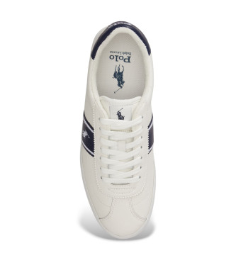 Polo Ralph Lauren Baskets en cuir vulcanis� Court blanc