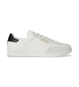 Polo Ralph Lauren Zapatillas de Piel Field blanco