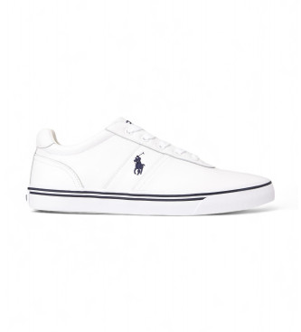 Polo Ralph Lauren Hanford Leder Turnschuhe wei