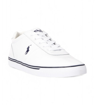 Polo Ralph Lauren Hanford leren sportschoenen wit