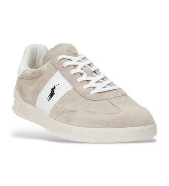 Polo Ralph Lauren Baskets en cuir beige Heritage Aera