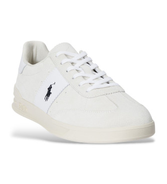 Polo Ralph Lauren Heritage Aera leather shoes white