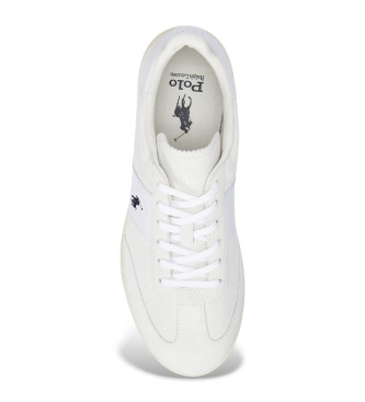 Polo Ralph Lauren Heritage Aera leather shoes white