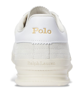 Polo Ralph Lauren Heritage Aera leather shoes white