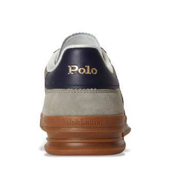 Polo Ralph Lauren Sneakers Heritage Aera in pelle grigia