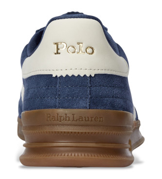 Polo Ralph Lauren Heritage Aera, usnjene superge iz mornarice