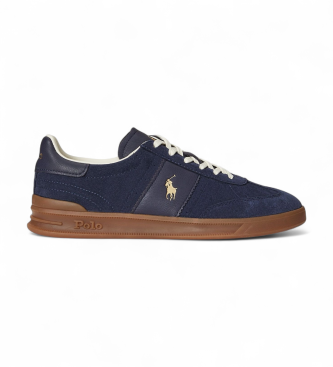 Polo Ralph Lauren Zapatillas de Piel Heritage Aera marino