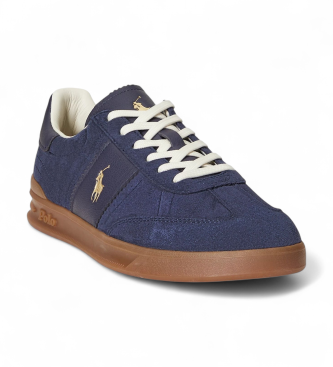 Polo Ralph Lauren Zapatillas de Piel Heritage Aera marino