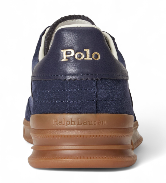 Polo Ralph Lauren Zapatillas de Piel Heritage Aera marino