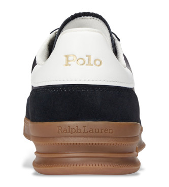 Polo Ralph Lauren Zapatillas de piel Heritage Area negro