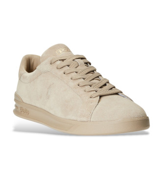 Polo Ralph Lauren Heritage Court II Leather Sneakers beige
