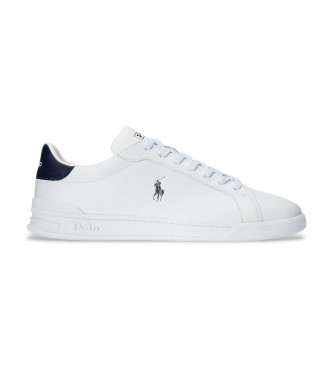 Polo Ralph Lauren Skórzane buty Heritage Court II białe