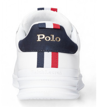 Polo Ralph Lauren Sneakers in pelle Heritage Court II bianche