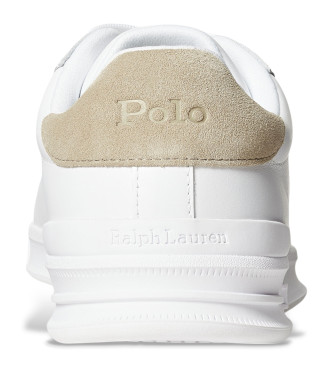 Polo Ralph Lauren Heritage Court II chaussures en cuir blanc