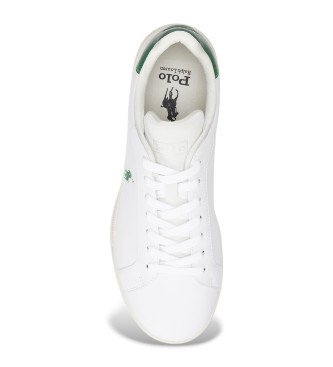 Polo Ralph Lauren Heritage Court II Baskets en cuir nappa blanc