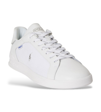 Polo Ralph Lauren Scarpe da ginnastica Heritage Court Utility in pelle bianca