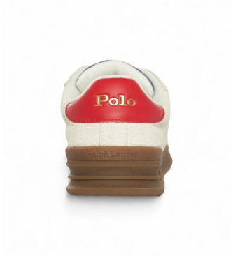 Polo Ralph Lauren Sneaker HRT in pelle bianca