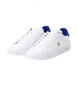 Polo Ralph Lauren Chaussures en cuir blanc HRT CT II