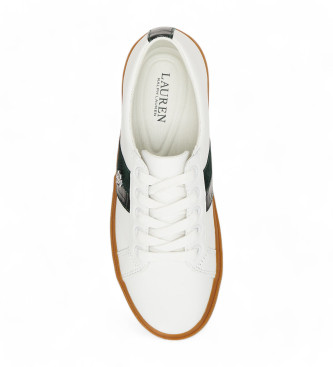 Polo Ralph Lauren Baskets en cuir Janson II blanc