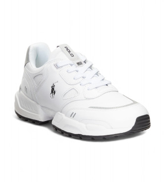 Polo Ralph Lauren Jogger leren sportschoenen wit