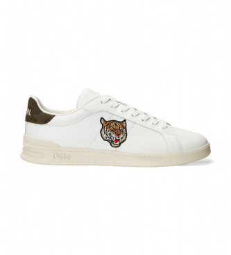 Polo Ralph Lauren Low Top Leather Sneakers white