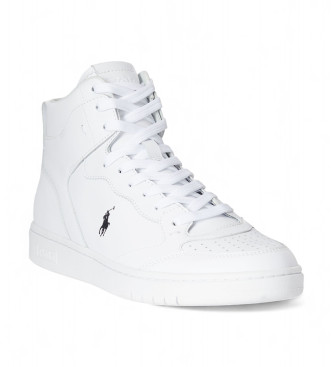 Polo Ralph Lauren Sneakers bianche in pelle Low Top Lace