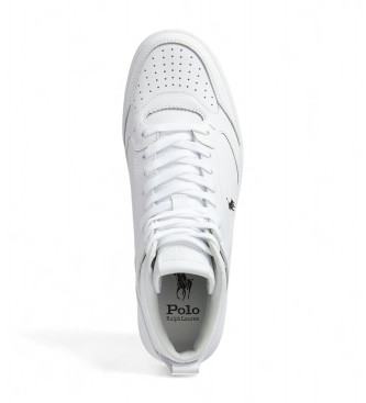 Polo Ralph Lauren Sneakers bianche in pelle Low Top Lace