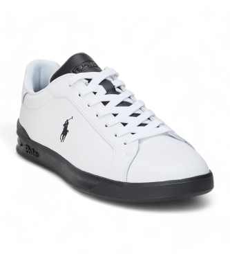 Polo Ralph Lauren Zapatillas de piel Low Top Lace blanco