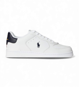 Polo Ralph Lauren Zapatillas de piel Masters Court blanco