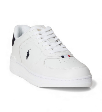 Polo Ralph Lauren Zapatillas de piel Masters Court blanco