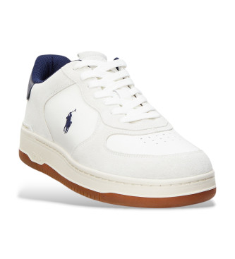 Polo Ralph Lauren Masters Court lder-sneakers med hvidt ruskind