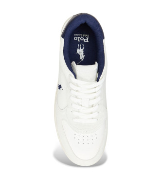 Polo Ralph Lauren Masters Court lder-sneakers med hvidt ruskind
