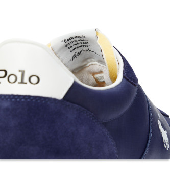 Polo Ralph Lauren Zapatillas de piel PRL Trail 125 marino