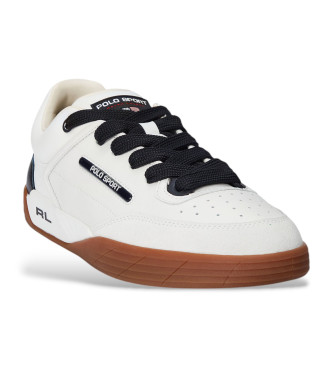 Polo Ralph Lauren Lederschuhe PS150 wei