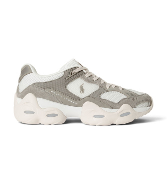 Polo Ralph Lauren Track 300 Lederschuhe grau