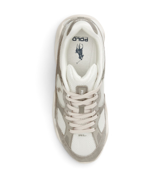 Polo Ralph Lauren Track 300 Lederschuhe grau
