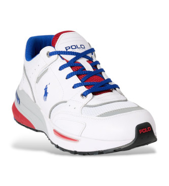 Polo Ralph Lauren Trackster 200 leren schoenen wit