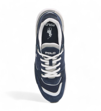 Polo Ralph Lauren Scarpe da ginnastica Trackster 200 in pelle blu scuro