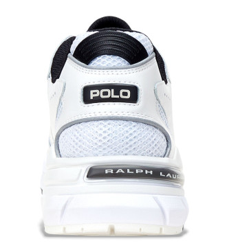 Polo Ralph Lauren Trackster 275 chaussures en cuir blanc