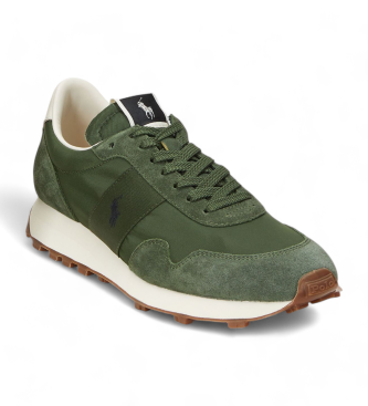 Polo Ralph Lauren Sneaker Trail 125 in pelle verde