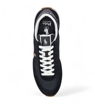 Polo Ralph Lauren Sneaker Train 89 in pelle nera