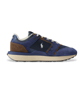 Polo Ralph Lauren Zapatillas de Piel Train 89 V2 marino