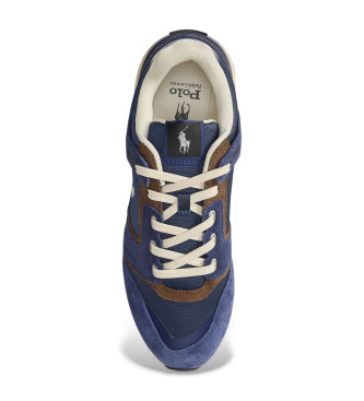 Polo Ralph Lauren Zapatillas de Piel Train 89 V2 marino