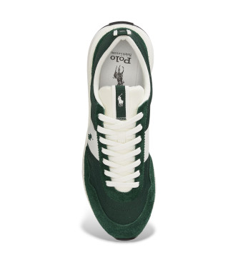 Polo Ralph Lauren Zapatillas de Piel Train 89 verde